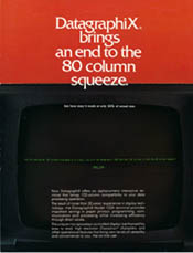 DatagraphiX Charactron based terminal, circa 1977