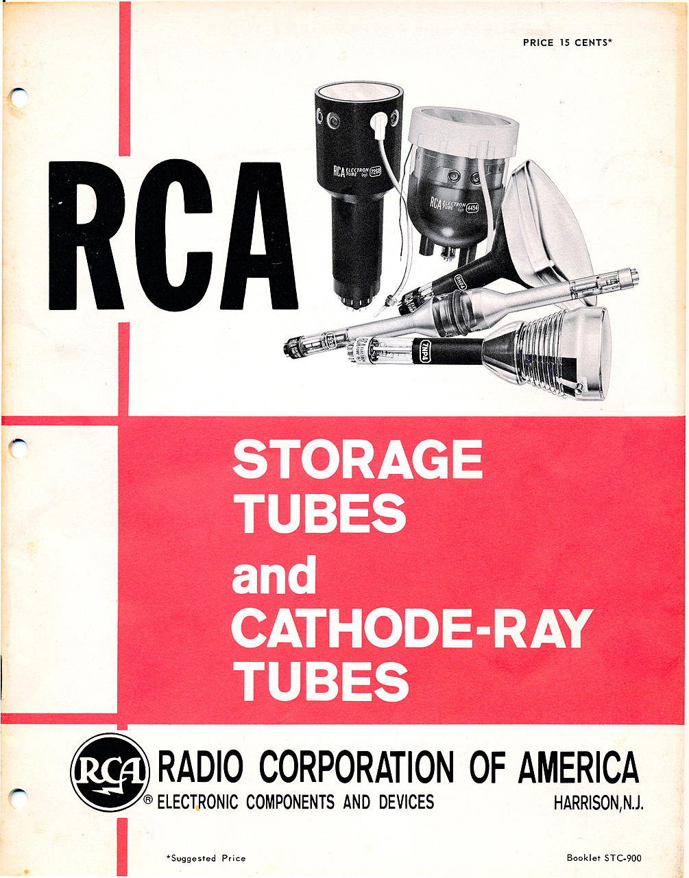 Cover RCA Storage Tube Brochure STC-900