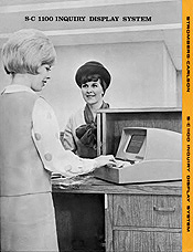 DatagraphiX S-C 1100 Charactron based terminal, brochure circa 1965