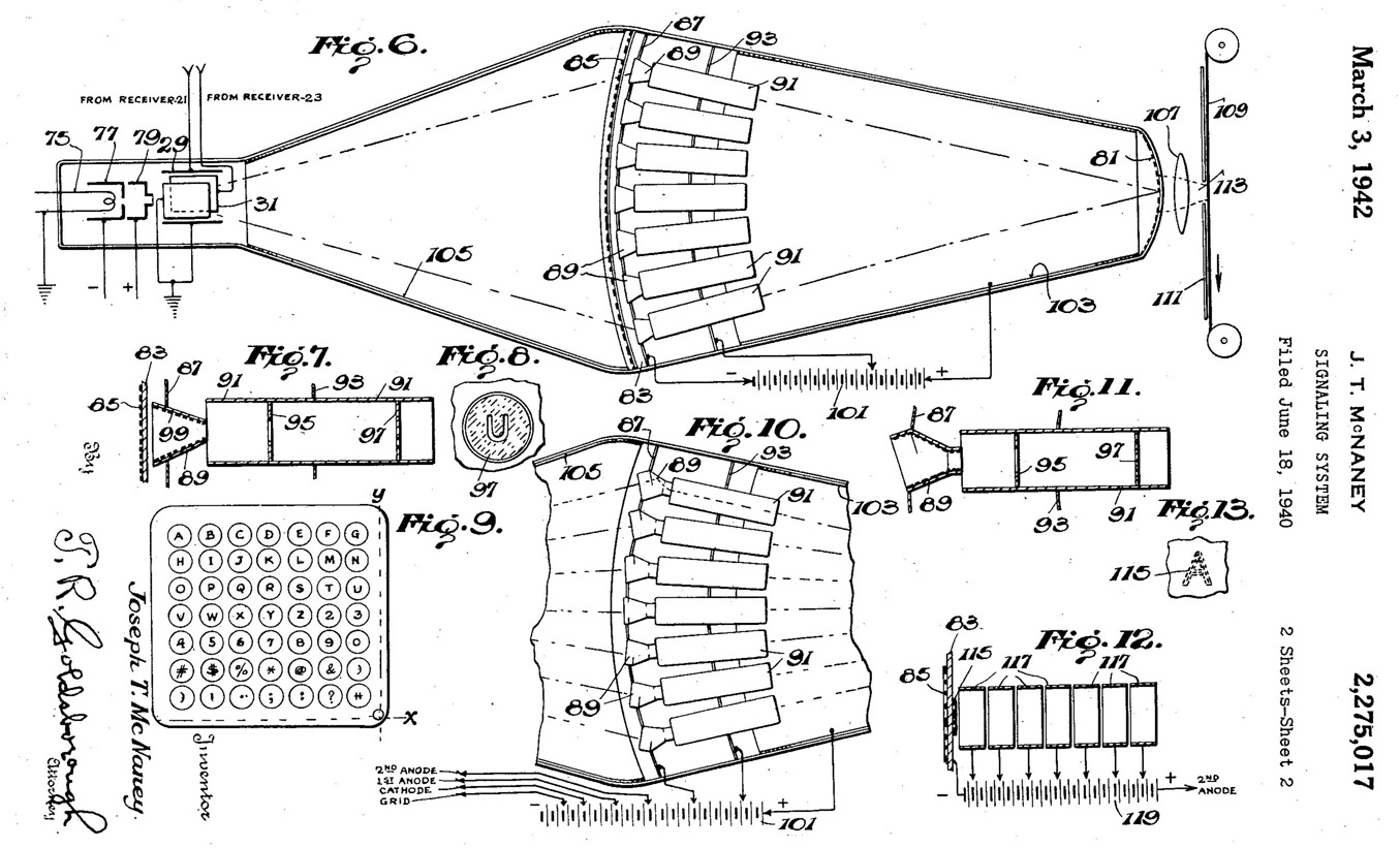 US Patent 2275017 Signalling System