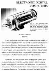 First page of 1948 excerpt showing 4096-bit Selectron