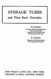 Storage Tubes and Their Basic Principles