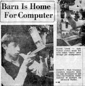 Image of student examining an SB256 Selectron